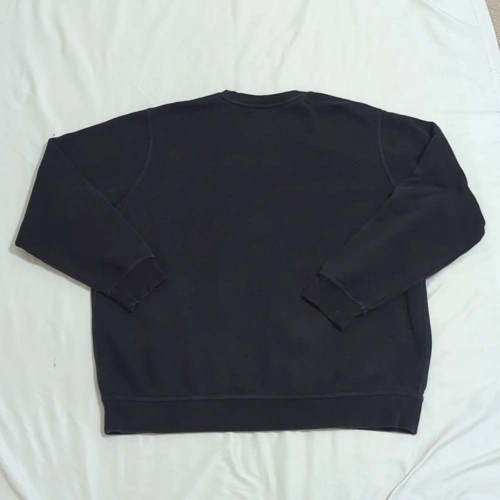 Nike Sportswear Solo Swoosh Men's Fleece Crew, Color Black Size 3XL